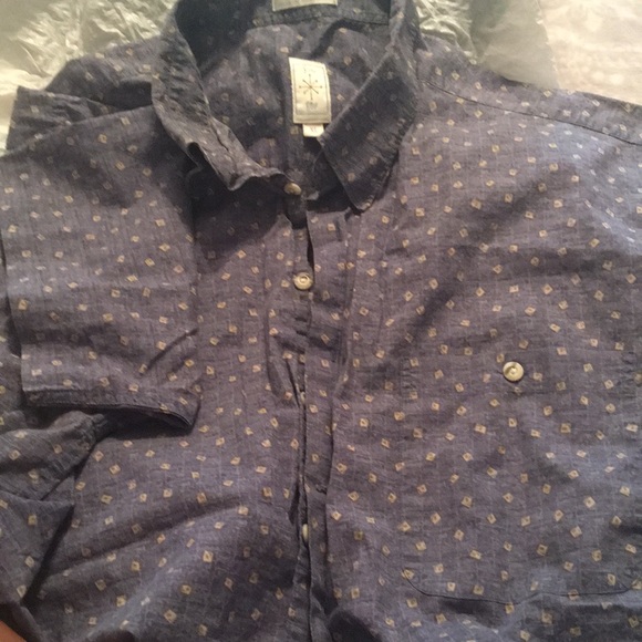 Mens short sleeve button shirt - Picture 3 of 4